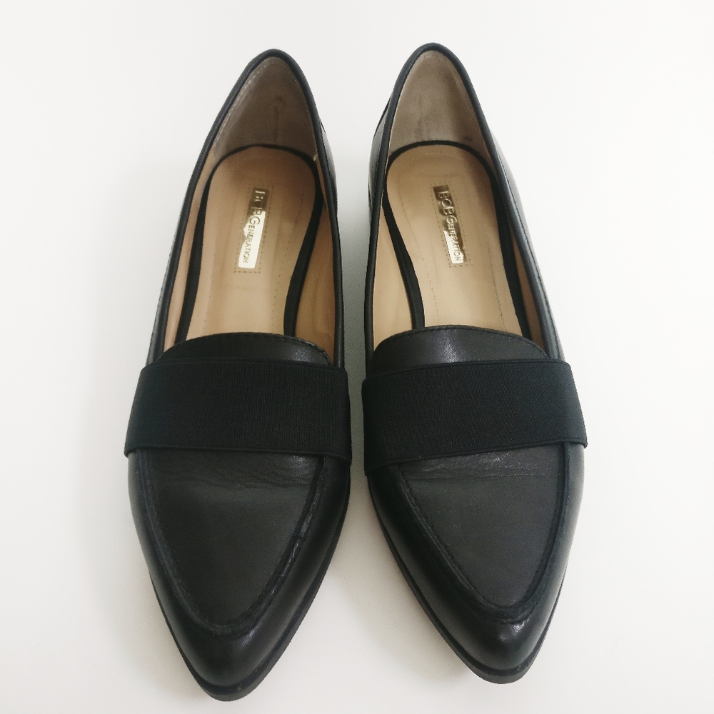 Bcbgenetaion Black Moccasins